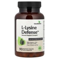 L-Lysine Defense™, 90 растительных капсул — Futurebiotics