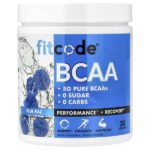 BCAA, голубая малина, 240 г (8,5 унции) — fitcode