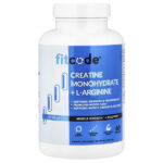 моногидрат креатина и L-аргинина, 120 растительных капсул — fitcode