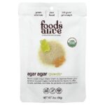 агар-агар в порошке, 56 г (2 унции) — Foods Alive