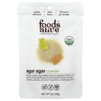 агар-агар в порошке, 56 г (2 унции) — Foods Alive