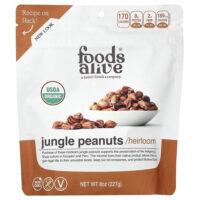 арахис Jungle, 227 г (8 унций) — Foods Alive