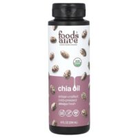 Органическое масло чиа, 236 мл (8 жидк. Унций) — Foods Alive