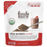 Органический протеин чиа в порошке, 227 г (8 унций) — Foods Alive