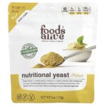 суперфуд, необогащенные пищевые дрожжи, 170 г (6 унций) — Foods Alive