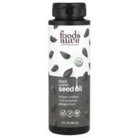 Органическое масло семян черного тмина, 236 мл (8 жидк. унц.) — Foods Alive