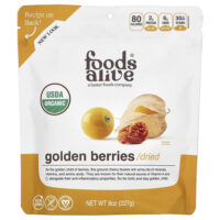 Органические золотые ягоды, сушеные, 227 г (8 унций) — Foods Alive