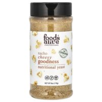 пищевые дрожжи, начос, сырный вкус, 170 г (6 унций) — Foods Alive