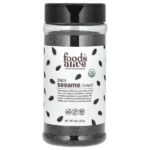 Органический шейкер для семян черного кунжута, 227 г (8 унций) — Foods Alive