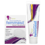 Femmesil, кусковое мыло для очищения влагалища и мазь Ultra Therapy, набор из 2 предметов