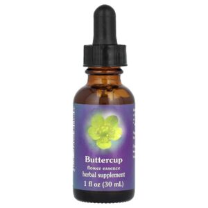 Лютик, цветочная эссенция, 30 мл (1 жидк. унция) — Flower Essence Services