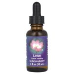 лотос, цветочная эссенция, 30 мл (1 жидк. унция) — Flower Essence Services