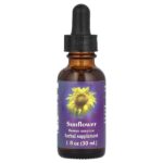 Sunflower, цветочная эссенция, 30 мл (1 жидк. унция) — Flower Essence Services