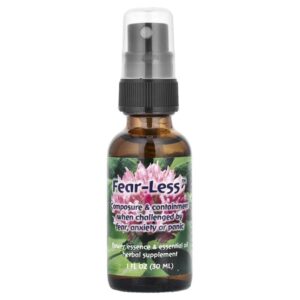 Fear-Less, цветочная эссенция и эфирное масло, 30 мл — Flower Essence Services