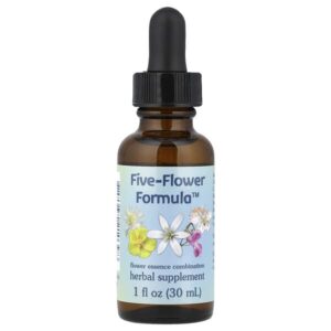 Five-Flower Formula™, смесь цветочных эссенций, 30 мл (1 жидк. унция) — Flower Essence Services