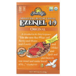 Food For Life, Иезекииль 4: 9, хрустящие хлопья с ростками, оригинальные, 454 г (16 унций)