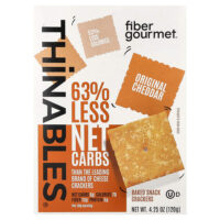 Thinables®, оригинальный вкус чеддера, 120 г (4,25 унции) — Fiber Gourmet