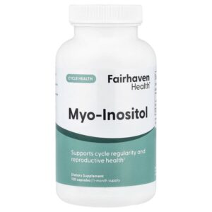 мио-инозитол, 120 капсул (500 мг в 1 капсуле) — Fairhaven Health