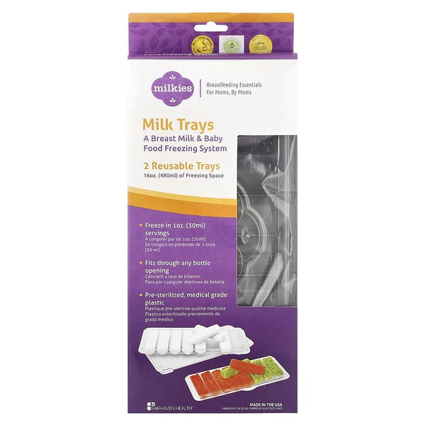 fhh00202_v_41.jpg Milkies, молочный лоток, 2 многоразовых лотка — Fairhaven Health