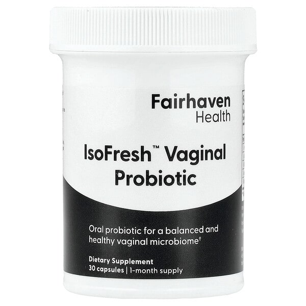 fhh00224_v_50.jpg IsoFresh™, вагинальный пробиотик, 30 капсул — Fairhaven Health