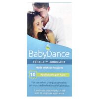Babyance, смазка для повышения фертильности, 1 многоразовый тюбик с 10 одноразовыми аппликаторами — Fairhaven Health