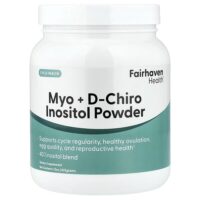 мио-и D-хироинозитол в порошке, 432 г (15 унций) — Fairhaven Health