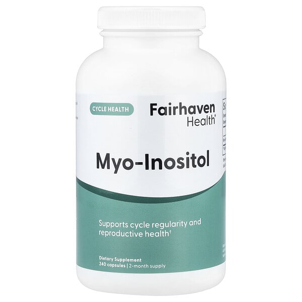 fhh12407_v_40.jpg мио-инозитол, 240 капсул (500 мг в 1 капсуле) — Fairhaven Health
