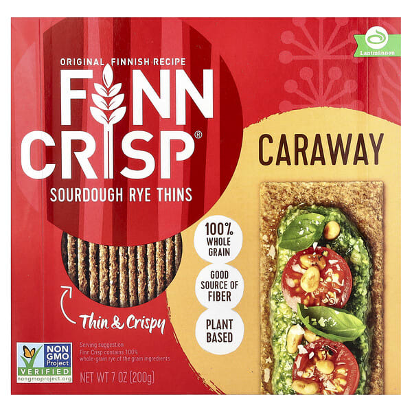 fin00011_v_44.jpg закваска, ржаная смесь, со вкусом тмина, 200 г (7 унций) — Finn Crisp