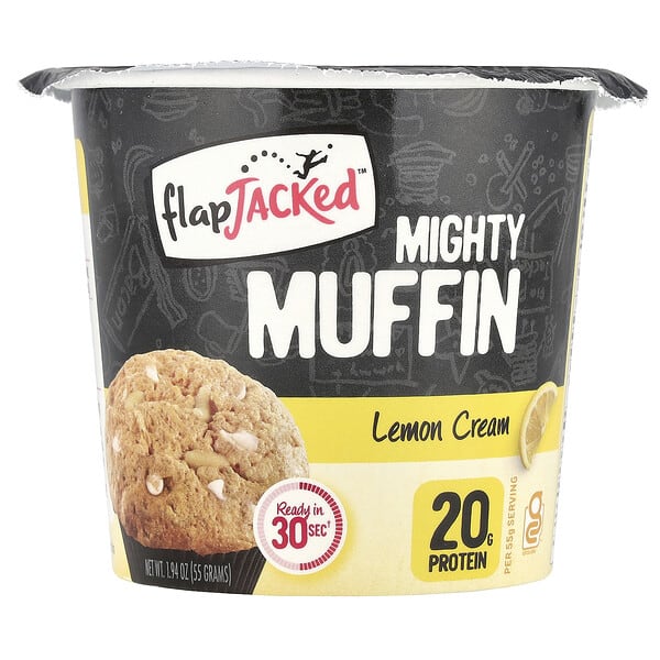 flj00503_v_40.jpg Mighty Muffin, лимонный крем, 55 г (1,94 унции) — FlapJacked