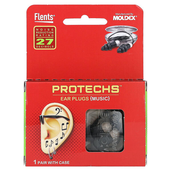 fls68053_v_9.jpg Protechs, беруши, для нот, 1 пара в футляре — Flents
