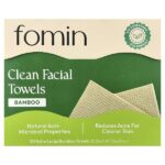 чистые полотенца для лица, бамбук, очень большие, 50 полотенец — fomin