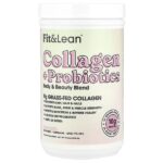 Коллаген с пробиотиками, без добавок, 358,2 г (12,64 унции) — Fit & Lean