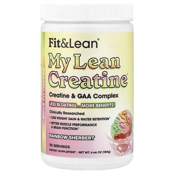 fnl01040_v_8.jpg My Lean Creatine™, разноцветный щербет, 183 г (6,46 унции) — Fit & Lean