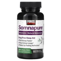 Somnapure, натурально средство для сна, 60 таблеток — Force Factor