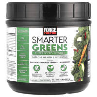Smarter Greens™, суперфуд в порошке, без добавок, 420 г (14,8 унции) — Force Factor