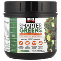 Smarter Greens™, суперфуды + энергетический порошок, лимон и лайм, 483 г (17 унций) — Force Factor