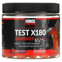 Test X180®, жевательные мармеладки, ягодный пунш, 60 жевательных таблеток — Force Factor