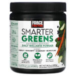 Smarter Greens, ежедневный оздоровительный порошок, без добавок, 288 г (10,2 унции) — Force Factor