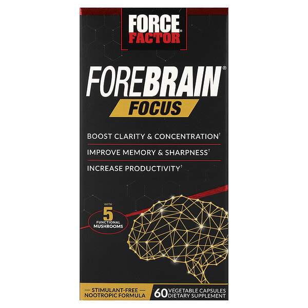 foa01862_v_49.jpg Forebrain Focus, 60 растительных капсул — Force Factor