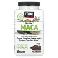 Perfect Maca®, темная вишня, 60 жевательных таблеток — Force Factor