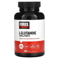 L-глютамин в таблетках, 1000 мг, 100 таблеток — Force Factor