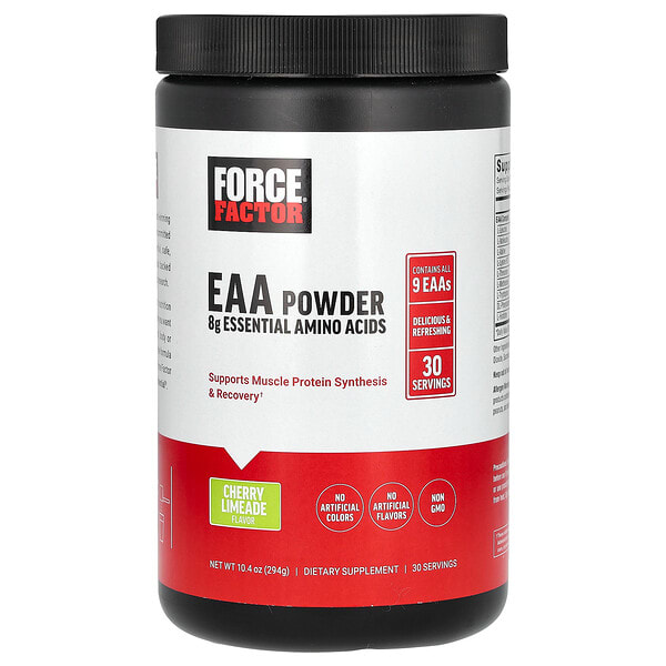 foa66060_v_8.jpg EAA в порошке, вишневый лаймад, 294 г (10,4 унции) — Force Factor