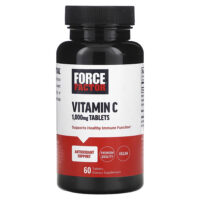 витамин C, 1000 мг, 60 таблеток — Force Factor