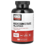 цитрат магния, 150 мг, 180 растительных капсул — Force Factor