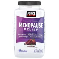 Women's Wellness, средство для поддержки при менопаузе, со вкусом ягодного ассорти, 60 жевательных таблеток — Force Factor