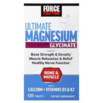 Ultimate Magnesium®, глицинат магния, 120 таблеток — Force Factor