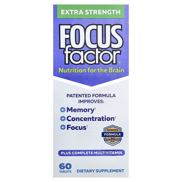 fof00606_v_118.jpg Nutrition, для мозга, 60 таблеток — Focus Factor