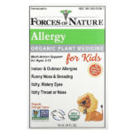 Allergy, органическое растительное средство, для детей от 3 до 12 лет, апельсин, 10 мл (0,34 жидк. унц.) — Forces of Nature — изображение 2