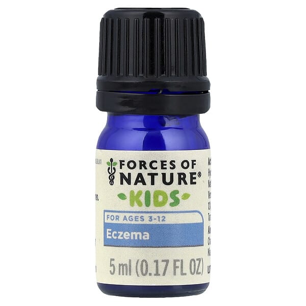 fon01330_v_30.jpg Kids, экзема, для детей от 3 до 12 лет, 5 мл (0,17 жидк. унции) — Forces of Nature