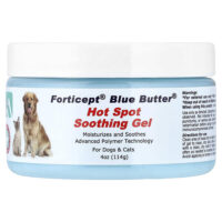 Forticept, Blue Butter®, успокаивающий гель для пятен, для собак и кошек, 114 г (4 унции)